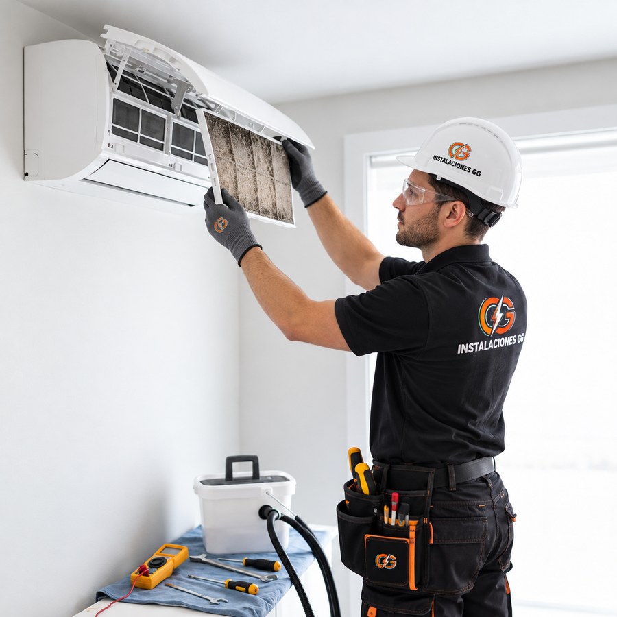 Instalación de aire acondicionado Mitsubishi Electric